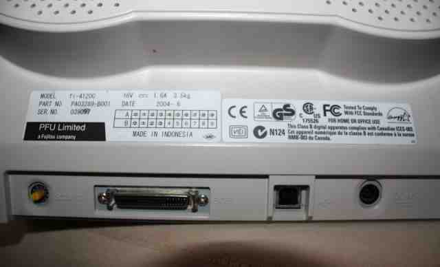 Поточный сканер Fujitsu fi-4120c