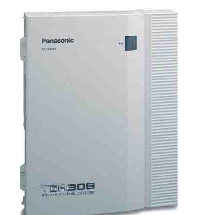 Мини-атс Panasonic kx-teb308 полный комплект 3x8