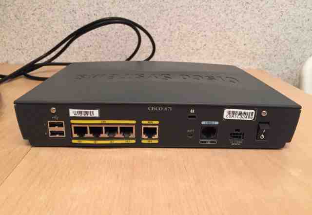 Маршрутизатор Cisco cisco871-K9 Б/У