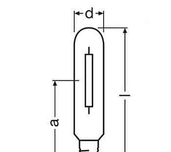 Osram NAV-T 70w лампа натриевая vialox NAV -T