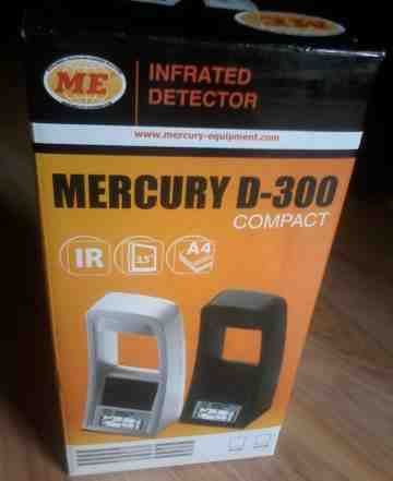  детектор валют mercury D-300 compakt black