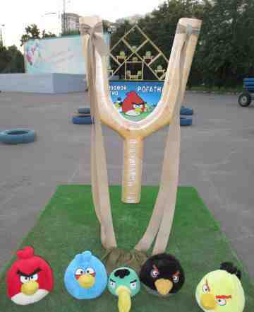 Новый аттракцион Angry birds (Злые Птички)