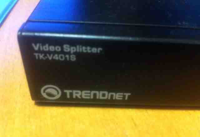 Video splitter TK-V401S на 4 выхода