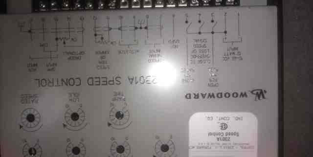  woodward speed control 2301A