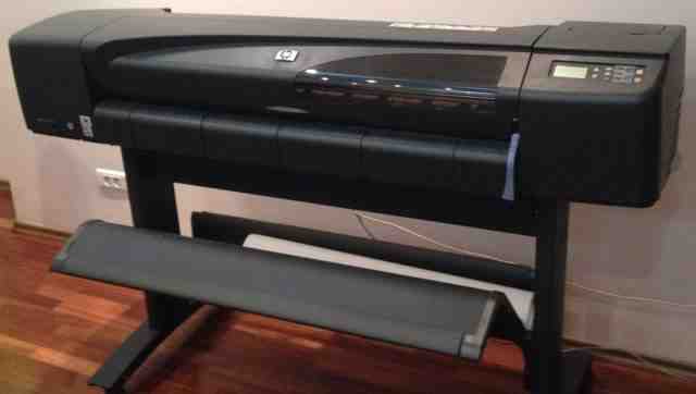 Плоттер HP designjet 800ps