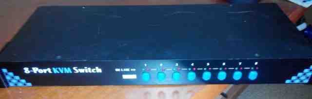 8-port kvm switch