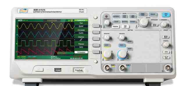 Осциллограф Акип-4115/7А два канала новый
