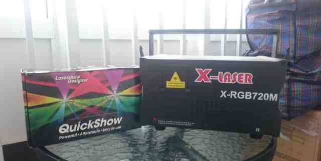 Лазерный проектор X-Laser + контроллер QuickShow