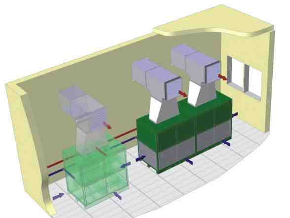 Промышленный Чиллер 158 кВт green BOX Италия