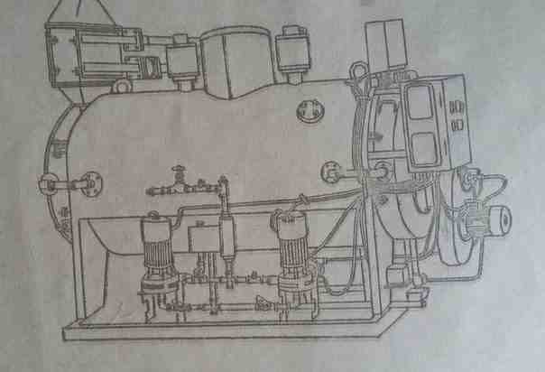 Котел парообразователь Д-900