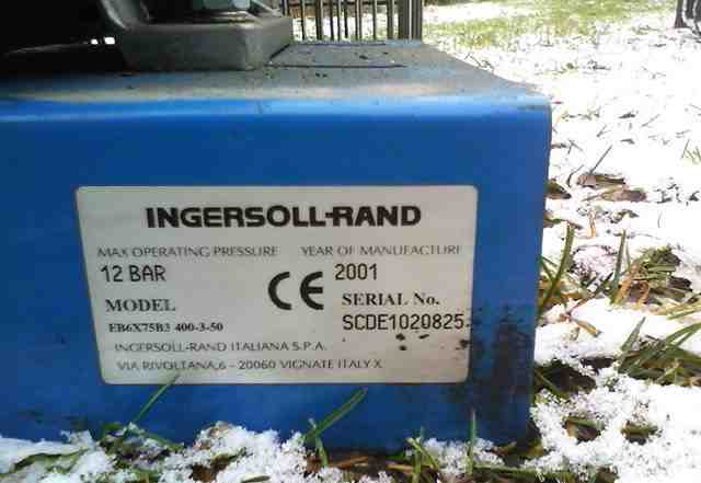 Компрессор поршневой ingersoll-rand