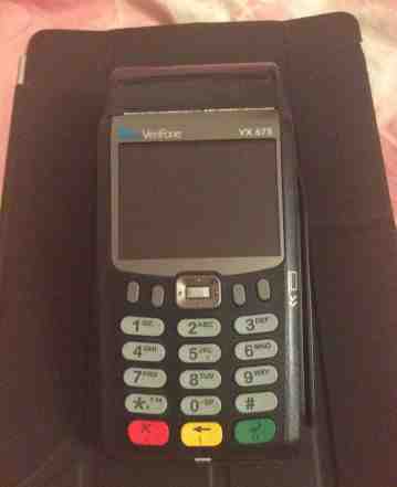 Портативный банковский POS-терминал VeriFone Vx675