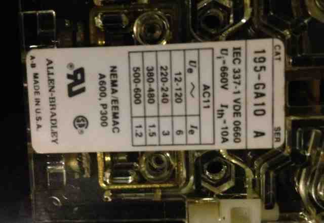 Контактор Allen Bradley 100-B180Nx3