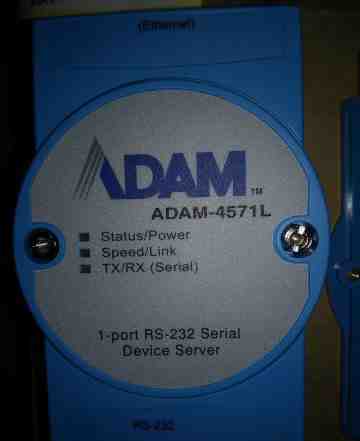 Конвертер данных из Ethernet в RS-232 adam-4571L