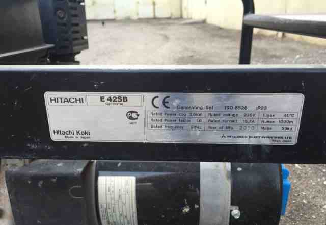 Hitachi e42SB 3.5кВт генератор бензиновый