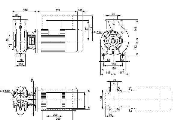 Насос Grundfos NBE 32-125/115 A-F-A-baqe