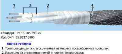 Кабель ксфэ 3х0.35