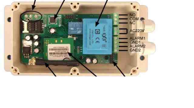 GSM KEY AC-200 для ворот, дверей, шлагбаумов