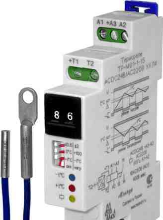 Температурное реле (терморегулятор) "тр-М01-1-15"