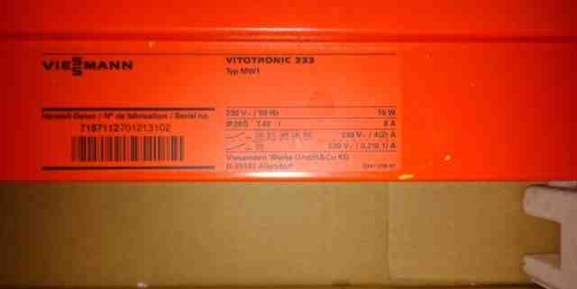 Viessmann vitotronic 333