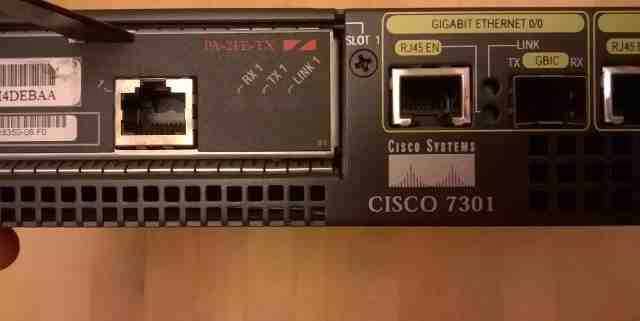 Cisco 7301 + PA-2FE-TX