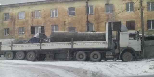 Цистерна под дизельное топливо или бензин