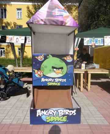 Аттракцион "Angry birts"