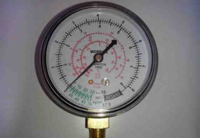 Манометр давления холодильной техники