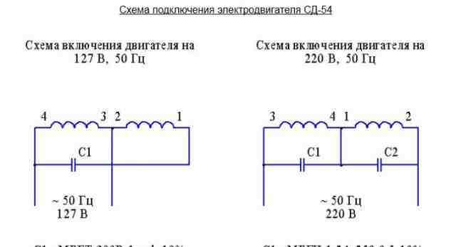 Электромотор сд-54