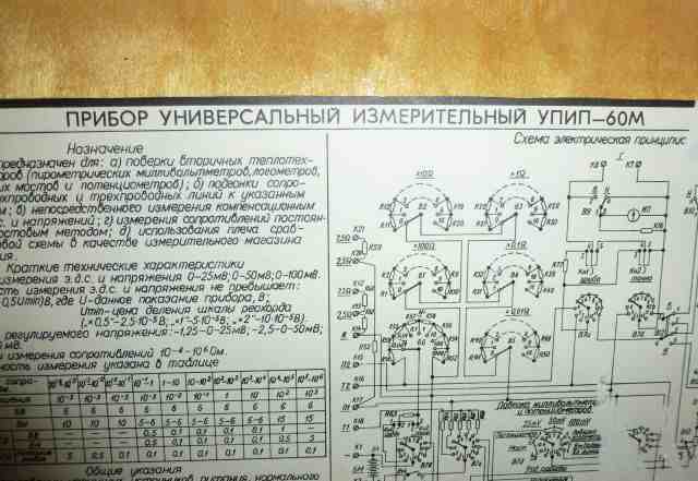 Измерительный прибор упип 60М