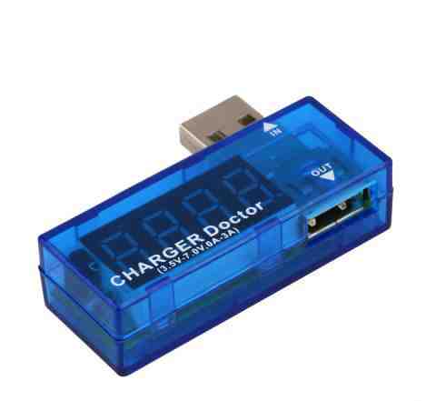 USB тестер тока и напряжения, вольтметр, амперметр