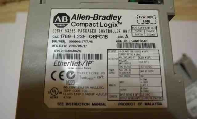 PLC Allen-Bradley CompactLogix L23E