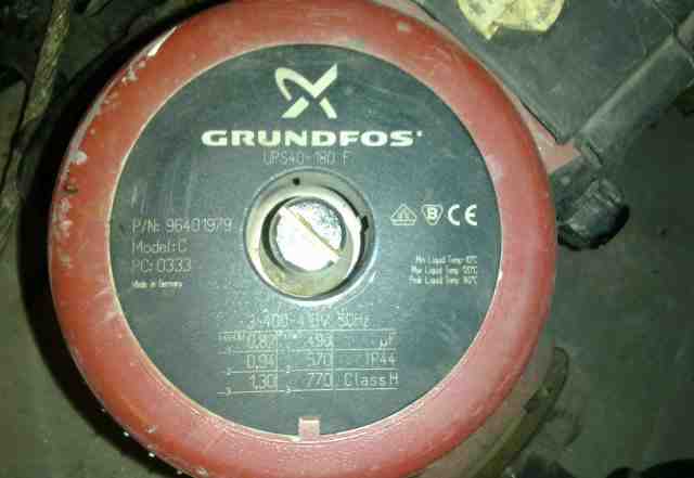 Циркуляционный насос Grundfos UPS 40-180 F /380V