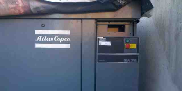 Винтовой компрессор atlas copco GA75