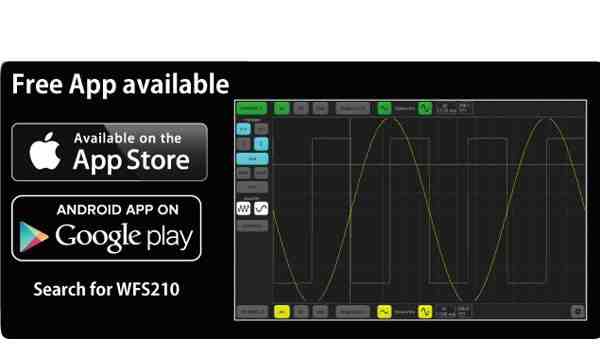 Цифровой WiFi осциллограф Velleman WFS210