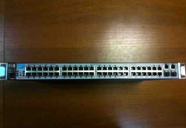 HP ProCurve Switch 2610-48, свитчи с vlan