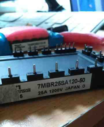 Igbt модуль 7mbr25sa120-50