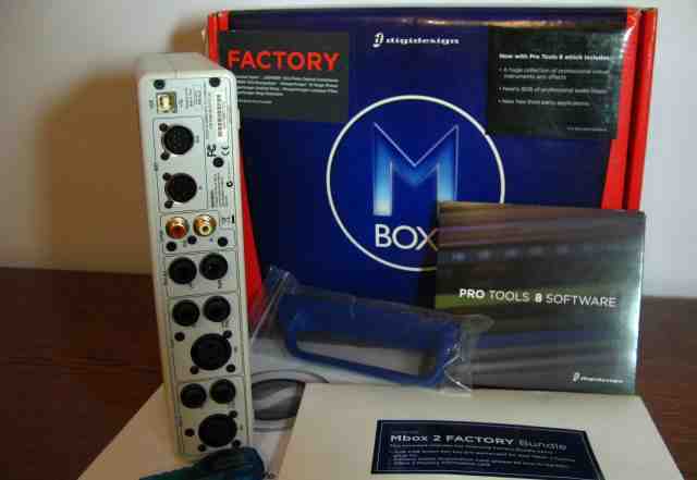  звуковую карту Digidesign Mbox 2 Factory