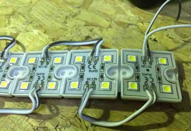 Светодиодные модули 4LED SMD5050