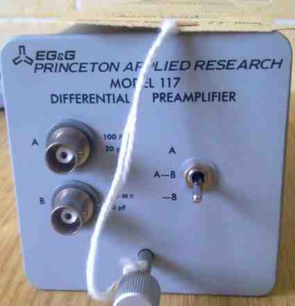 Princeton applied research model 117 differential