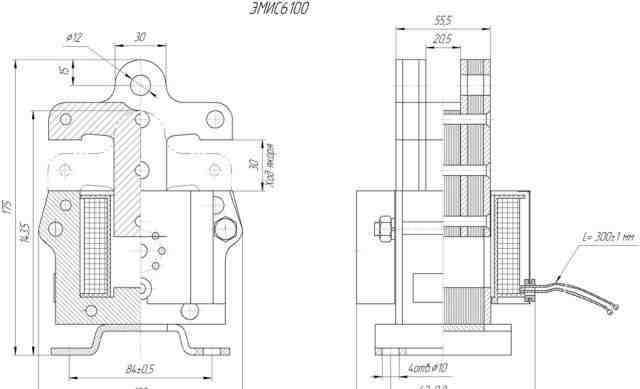 Электромагнит эмис 6100