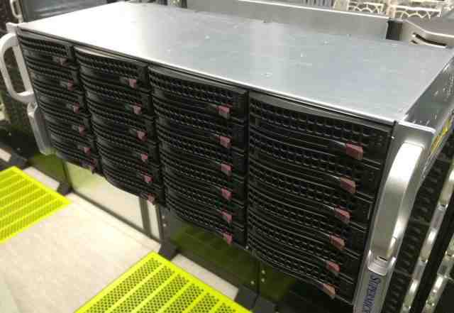 Сервер Supermicro 2x Xeon 5606 48GB RAM 24x 2TB