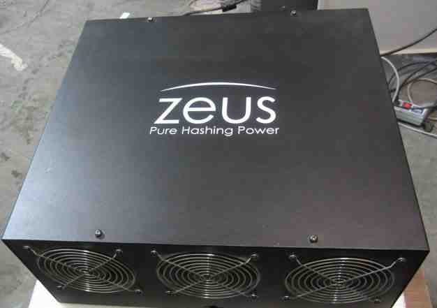  майнер zeus Lightning x6 miner 42 Mh/s