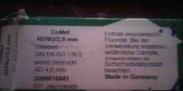 Припой Comet BrazeTec 4576U/2.0 мм