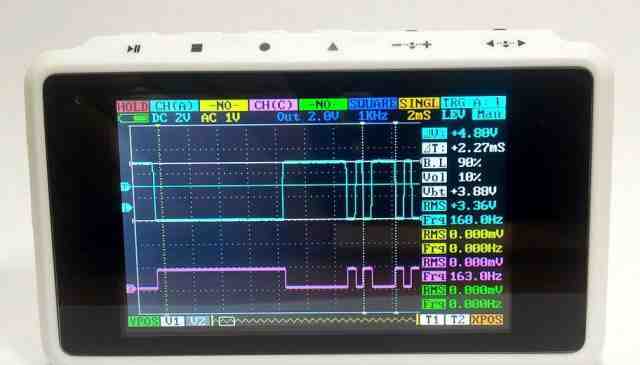 DSO Quad суперкомпактный цифровой осциллограф 4кан