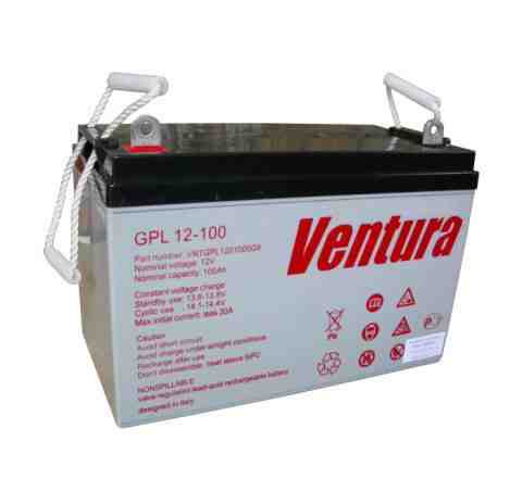 Аккумулятор Ventura GPL 12-100, 100Ач, новый