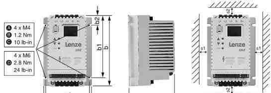 Частотник Lenze smd 11kWt новый