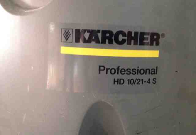 Мойка высокого давления karcher pro hd 10/21-4s